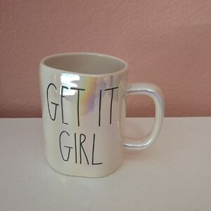 Rae Dunn Irridescent Get It Girl Mug